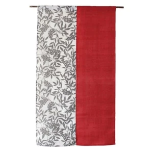 Niigata Noren Linen Japanese door curtain Iono Nanten Nandia Red Made in Japan - Bild 1 von 9