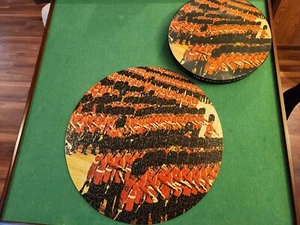 COMPLETE 1973 Springbok Trooping The Colour Coldstream Guard Round Jigsaw Puzzle - Picture 1 of 11