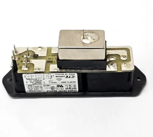 TE Connectivity CORCOM 5EFM4S ~ Power Entry Module ~ 5A, 120V, 50-60Hz ~ NEW - Picture 1 of 4