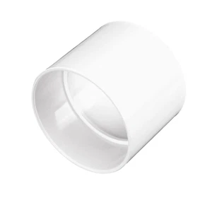 4P05 PVC S&D Coupling, 4-Inch, Hub X Hub Connection, for Use with 4-Inch Sewer a - Picture 1 of 12