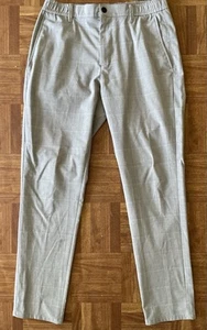 Zara Pantalone Chino Jeans Relax Grigio Tg M/W 31, L 32 Elasticizzato Misto Viscosa Uomo - Foto 1 di 5