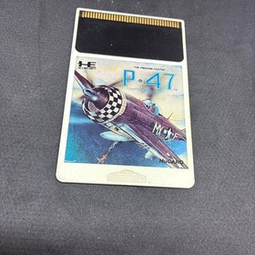 P47 pc engine HuCARD Japan Region