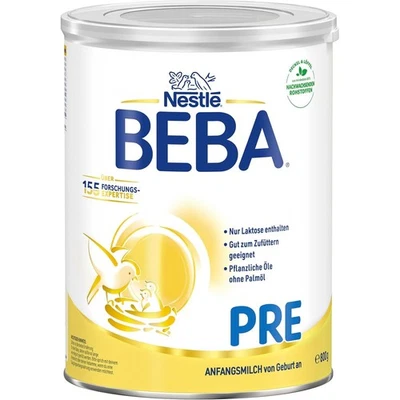 Nestlé BEBA Pre Anfangsmilch (1 x 800g) Anfangsnahrung von Geburt an - Bild 1 von 4
