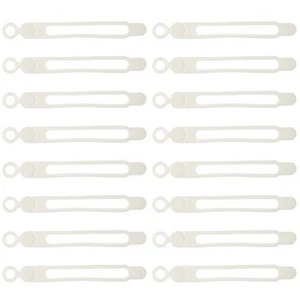 16 Pcs Drahthandlerkrawatten Reisen Kabelumwicklung Kabelorganisator - Afbeelding 1 van 12