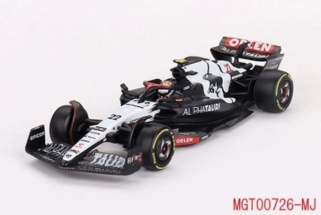 Mijo / Tsm MGT00726-MJ 1/64 Alphatauri F1 AT04 2023 #22 Australiano Gp E Tsunoda