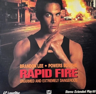 RAPID FIRE Unarmed and Extremely Dangerous  Laserdisc Stereo Extended Play - Image 1 of 2