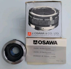Teleconvertitore 2x Mamiya Z Osawa Mc4-0M con scatola e istruzioni - Made in Japan - Foto 1 di 9