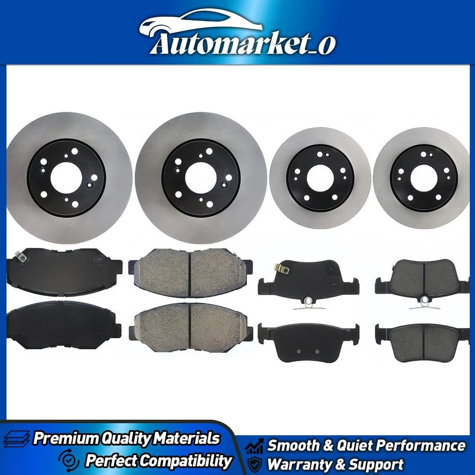 For Honda Civic 2016-2019 Front and Rear Disc Brake Upgrade Kit Centric Parts - Image 1 of 1