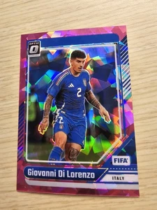 2024/25 Panini Donruss Soccer Giovanni Di Lorenzo Pink ICE #d 10 /25 #21 Italy - Picture 1 of 2