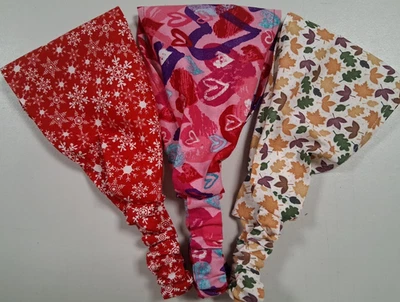 Mujer Boho, Anchas, Diademas, Paquete de 3, Navidad, Otoño, San Valentín Foto 1 de 4