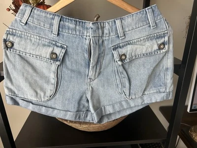 Lucky Legend Cargo Denim Shorts Size 6/28 Women  With Large Front Pockets - Image 1 of 4