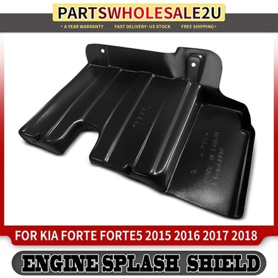 1 件乘客下引擎防溅罩适用于起亚 Forte Forte5 2015 2016 2017 2018 — 第 1/4 张图片