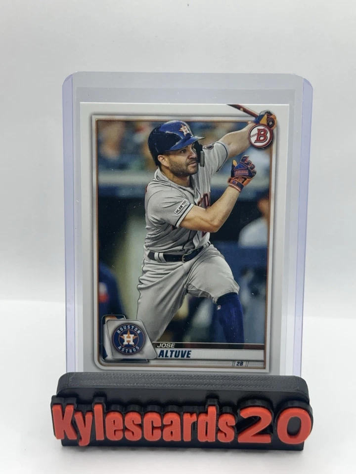 2020 Bowman Jose Altuve #88 Astros - Image 1 of 1