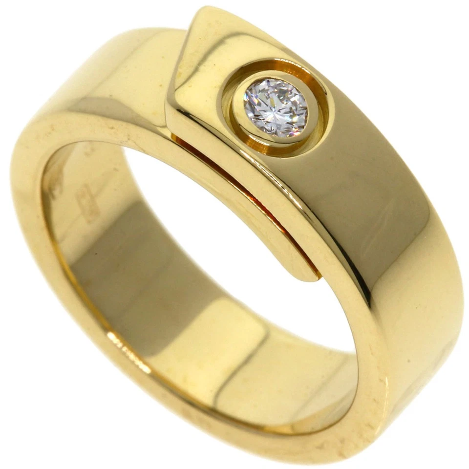 Cartier Anniversary 1P Diamond #49 Ring in 18K Yellow Gold for Women - Image 1 of 4