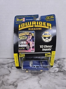 Revista Revell Lowrider - Coche coleccionable Chevy Impala 1963 azul (leer) - Imagen 1 de 14