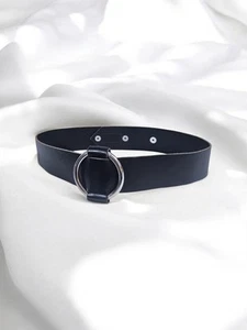 The Lair Belt Black O-ring Accessory Festival Size S Real Leather - Picture 1 of 6