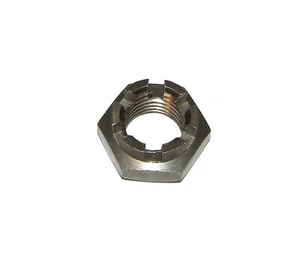 M18 x 2,5 mm KRONENMUTTER DIN 937 niedrig mit ISO Regelgewinde DIN 13-1 - Picture 1 of 1