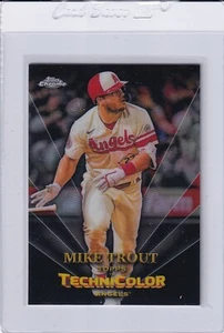 Mike Trout 2023 Topps Chrome Topps in Technicolor #TT-1 LA Angels - Picture 1 of 2