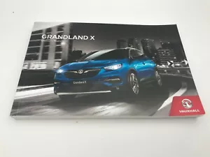VAUXHALL GRANDLAND X MANUAL HANDBOOK GENUINE - Picture 1 of 1
