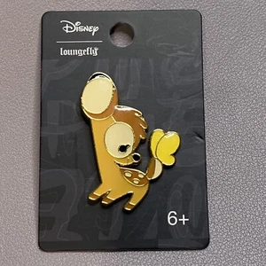 Disney Bambi With Butterfly Loungefly Lapel Pin Jewelry - Picture 1 of 2
