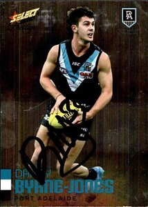 Signed 2020 Port Adelaide Power AFL Select Prestige Card - Darcy Byrne-Jones - Picture 1 of 3