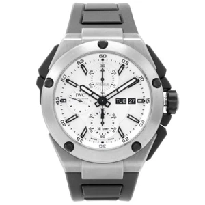 IWC Watch Ingenieur Double Chronograph Titanium IW386501 - Inventory 6708 45mm - Picture 1 of 7