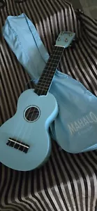 Mahalo Island Series Concert Ukulele Light Baby Blue With Soft Case U30G/LPU - Picture 1 of 18