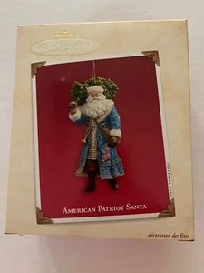 Keepsake ornament , American Patriot Santa - Picture 1 of 2
