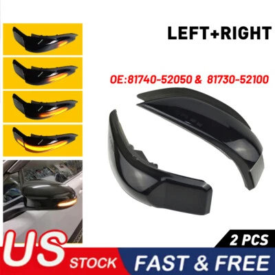 Dynamic Side Mirror Turn Signal Light For Toyota Camry XV50 Prius C 2012-2017 - Image 1 of 4