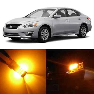 Bombillas LED ámbar de señal trasera Allá Lighting para Nissan Altima Armada 1998~15 Foto 1 de 4