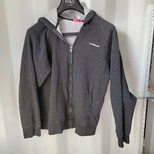 La Gear Grey Hoodie UK Size 14 Full Zip - Picture 1 of 6