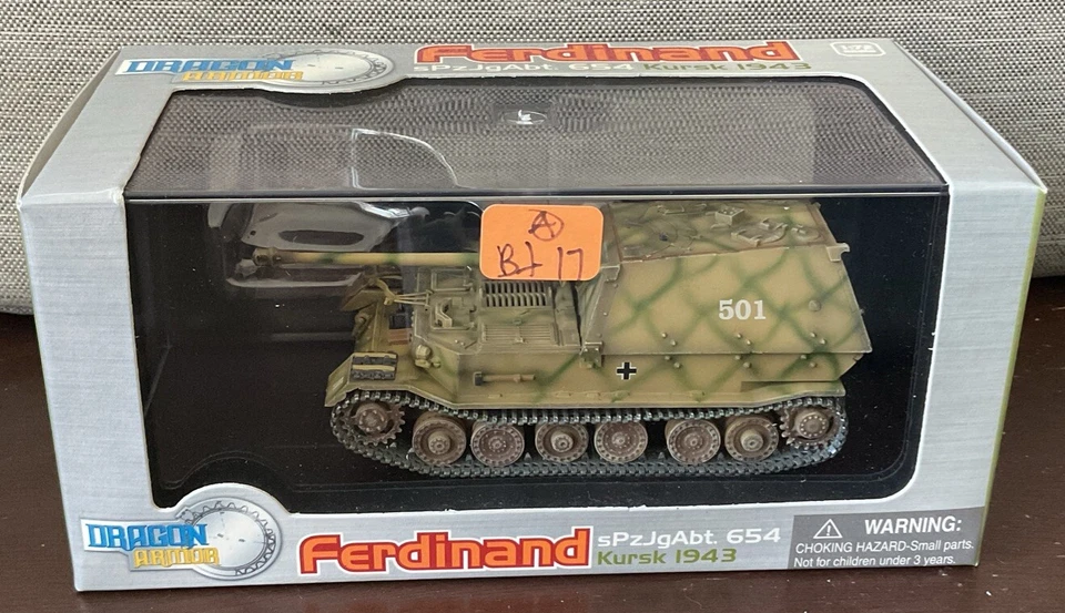 dragon armor 1/72  60024 German Ferdinand sPzJgAbt. 654 Kursk 1943 - Image 1 of 1