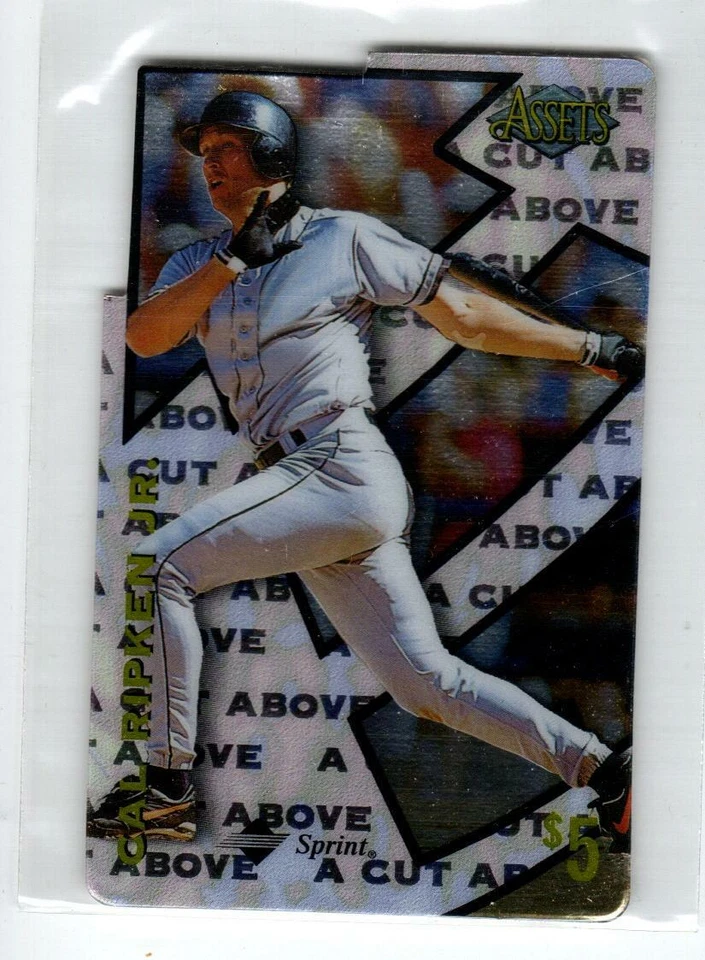 1996 Assets A Cut Above Phone Cards #4 Cal Ripken (ref 155489) - Image 1 of 1