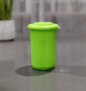 Tupperware Mini Redondo Pick-A-Deli 2 Tazas Verde Nuevo - Imagen 1 de 4