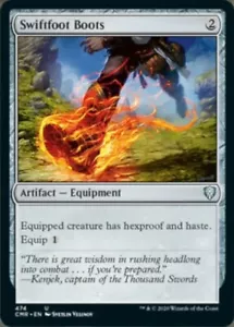 MTG - SWIFTFOOT BOOTS - Commander Legends (U) - Bild 1 von 1