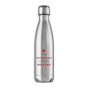 B Is For Boyfriend Water Bottle - Picture 1 of 7