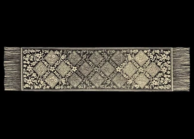 Heritage Lace Chantilly Table Runner 14" X 48" Gold Livingroom Dining Room - Image 1 of 4