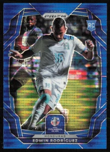 2024 Panini Prizm Copa America Edwin Rodriguez Blue Pulsar Prizm /75 Honduras RC - Bild 1 von 2
