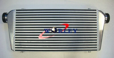 FOR Universal Turbo 600x300x75 Alloy Intercooler with 3" Inlet Outlet  - image 1 of 4