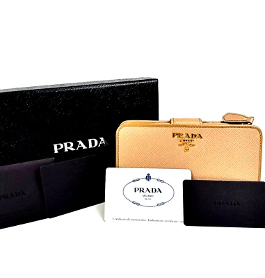 PRADA Leather Wallet Zip Around - Image 1 of 4
