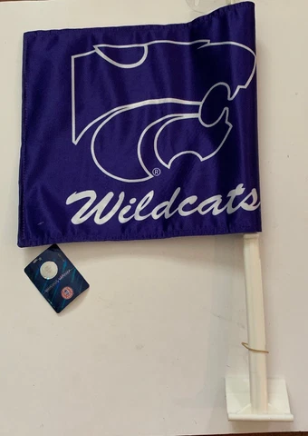 Kansas State Wildcats Official NCAA Car Flag by Fremont Die 589284 Cover