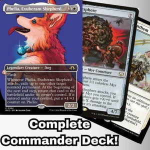 MTG Commander EDH Custom Deck Phelia, Exuberant Shepherd 100 Magic Cards Flicker - Picture 1 of 10
