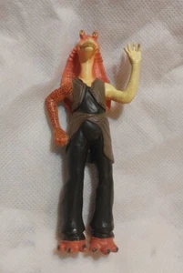 "Figura de acción Star Wars Jar Jar Binks 2010 de Disney LFL - 4" - Imagen 1 de 3