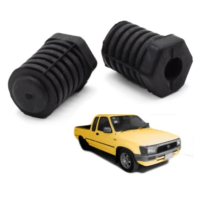 Front Spiral Hood Bonnet Bumper Rubber Fits Toyota Hilux Mighty-X 1988 - 1997 - image 1 of 4