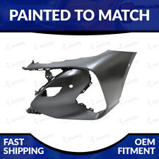 NEW Painted 2017-2022 Toyota Prius Prime Driver Sd Front Bumper End W/ Snr Holes