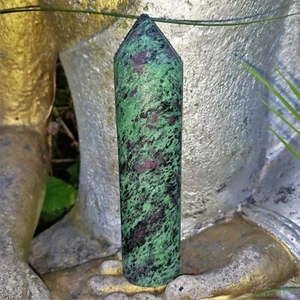 Ruby Zoisite Stick Rubino Zoisite 0,32Kg Collezione Minerali Zen Giardino Creatività - Foto 1 di 6