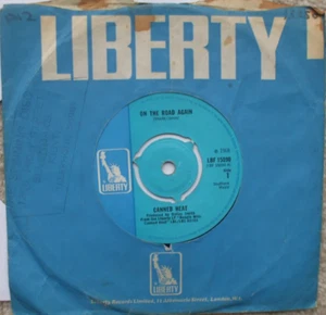 Canned Heat - On The Road Again / World In A Jug - EXCELLENT- UK 45 - Picture 1 of 2