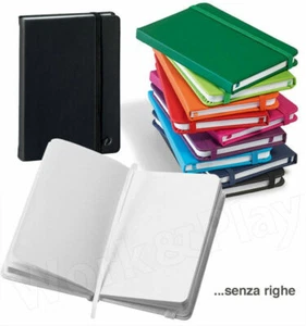 DIARIO TACCUINO BLOCK NOTES TIPO MOLESKINE RIGIDA BORSA AGENDA APPUNTI - Imagen 1 de 12