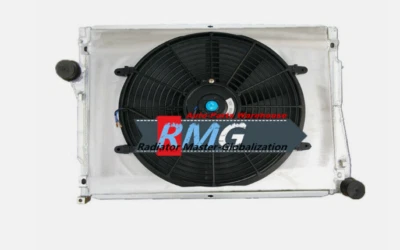 Radiador de aluminio de 2 filas para BMW E46 M3 2001-2006 2002 2003 2004 2005 MANUAL Foto 1 de 4