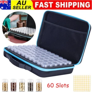 60 Slots Seed Storage Organizer Sturdy Seed Compartment Storage Box Container - Picture 1 of 12